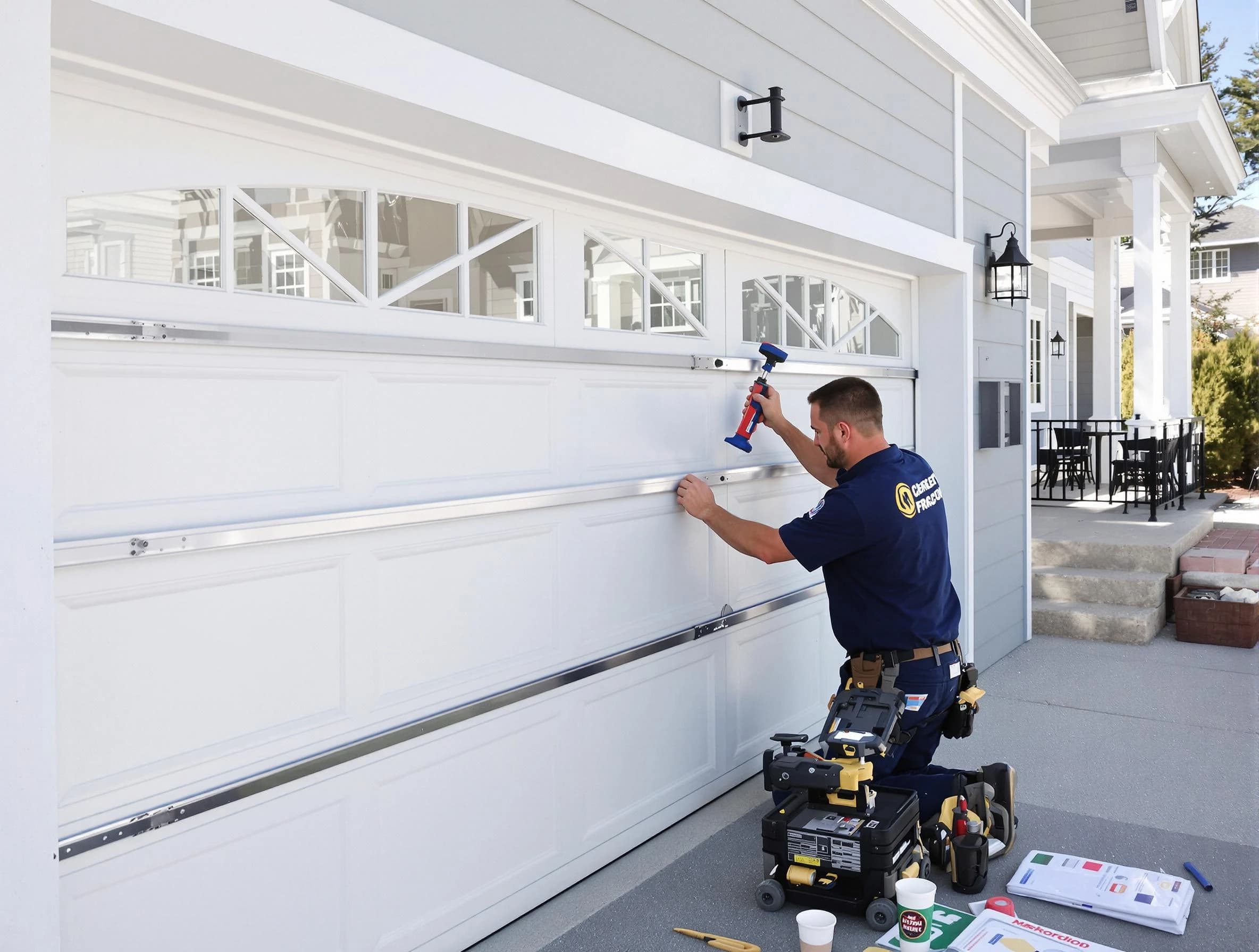 Professional garage door installation by Stoughton Garage Door Repair in Stoughton