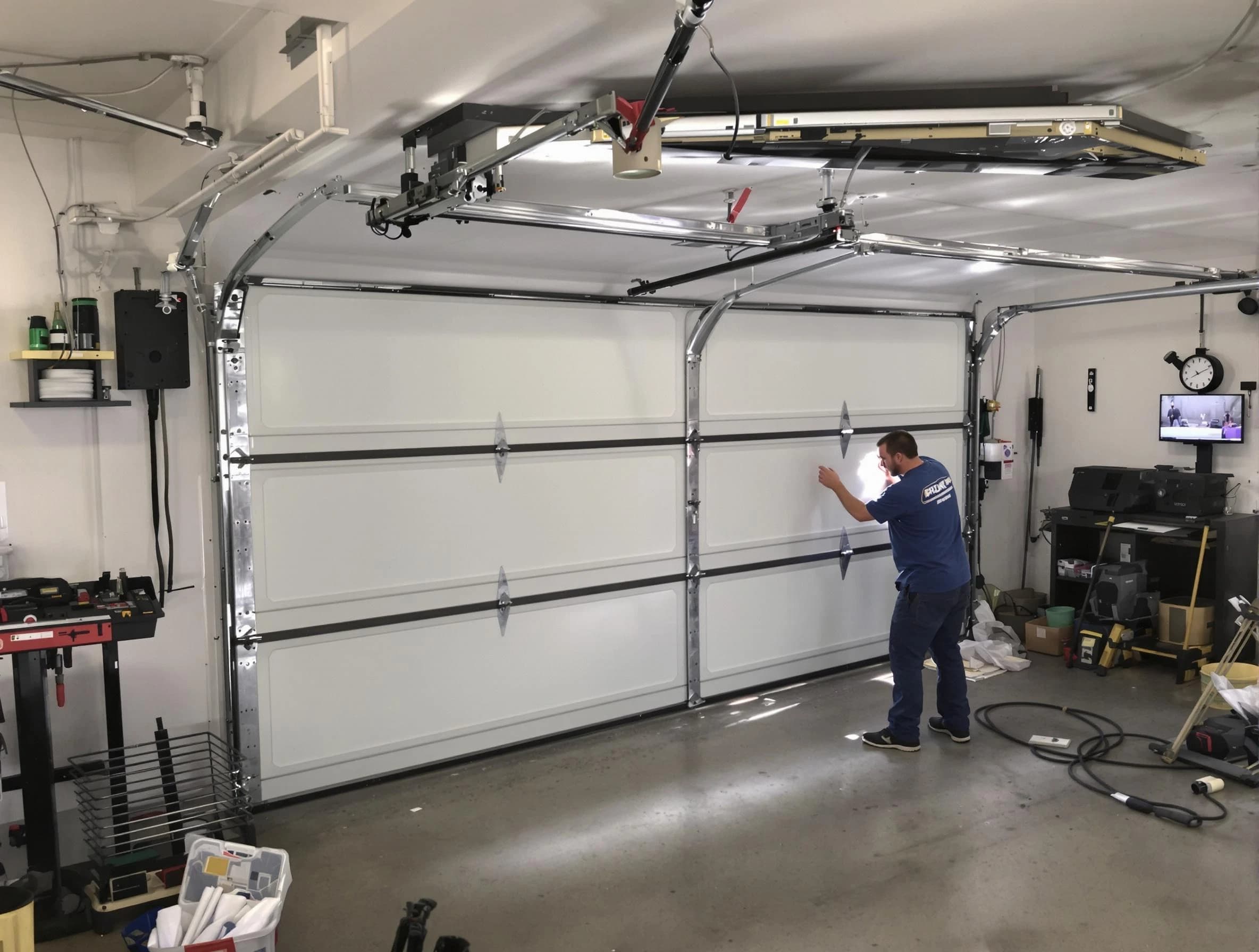 Professional garage door repair service by Stoughton Garage Door Repair in Stoughton