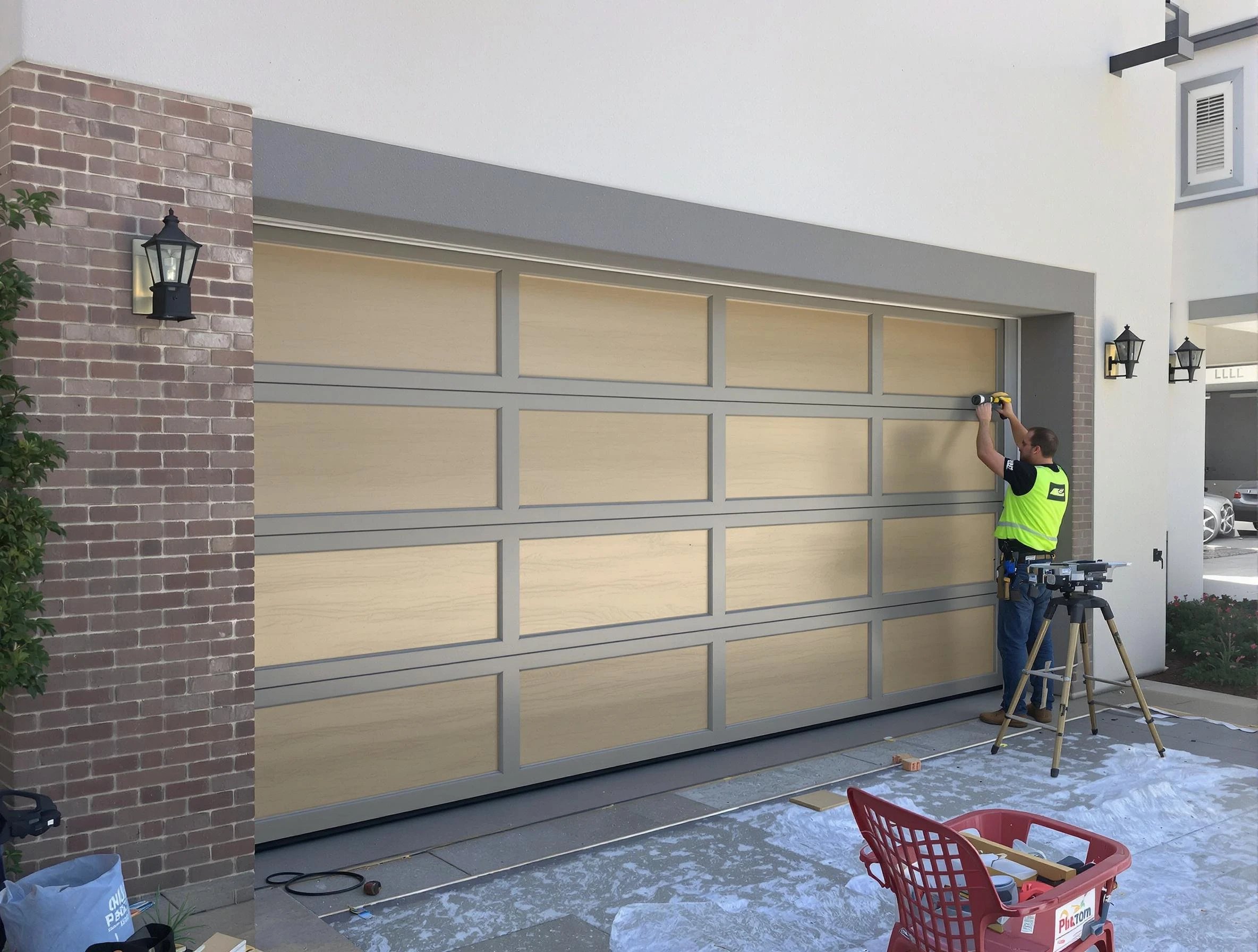 Garage door replacement service by Stoughton Garage Door Repair in Stoughton