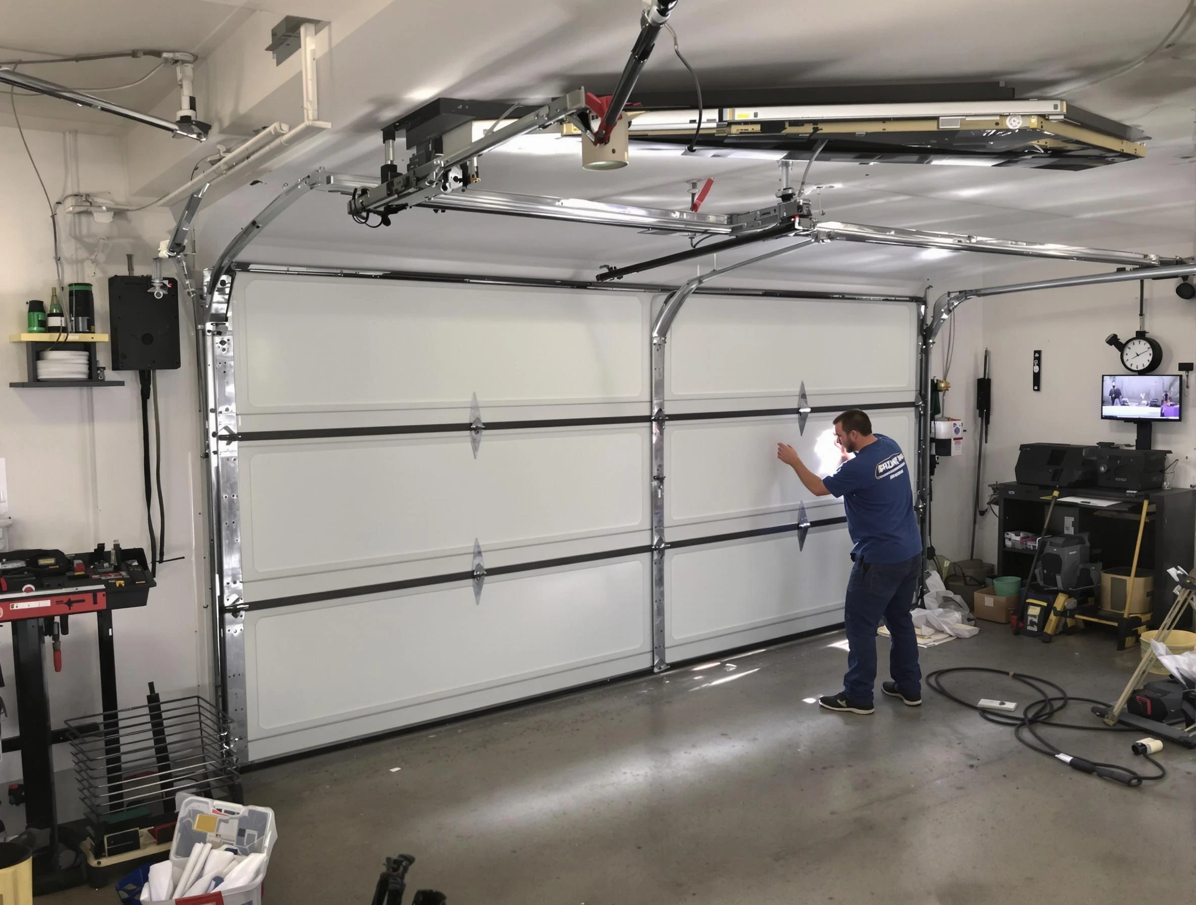 Professional garage door repair service by Stoughton Garage Door Repair in Stoughton
