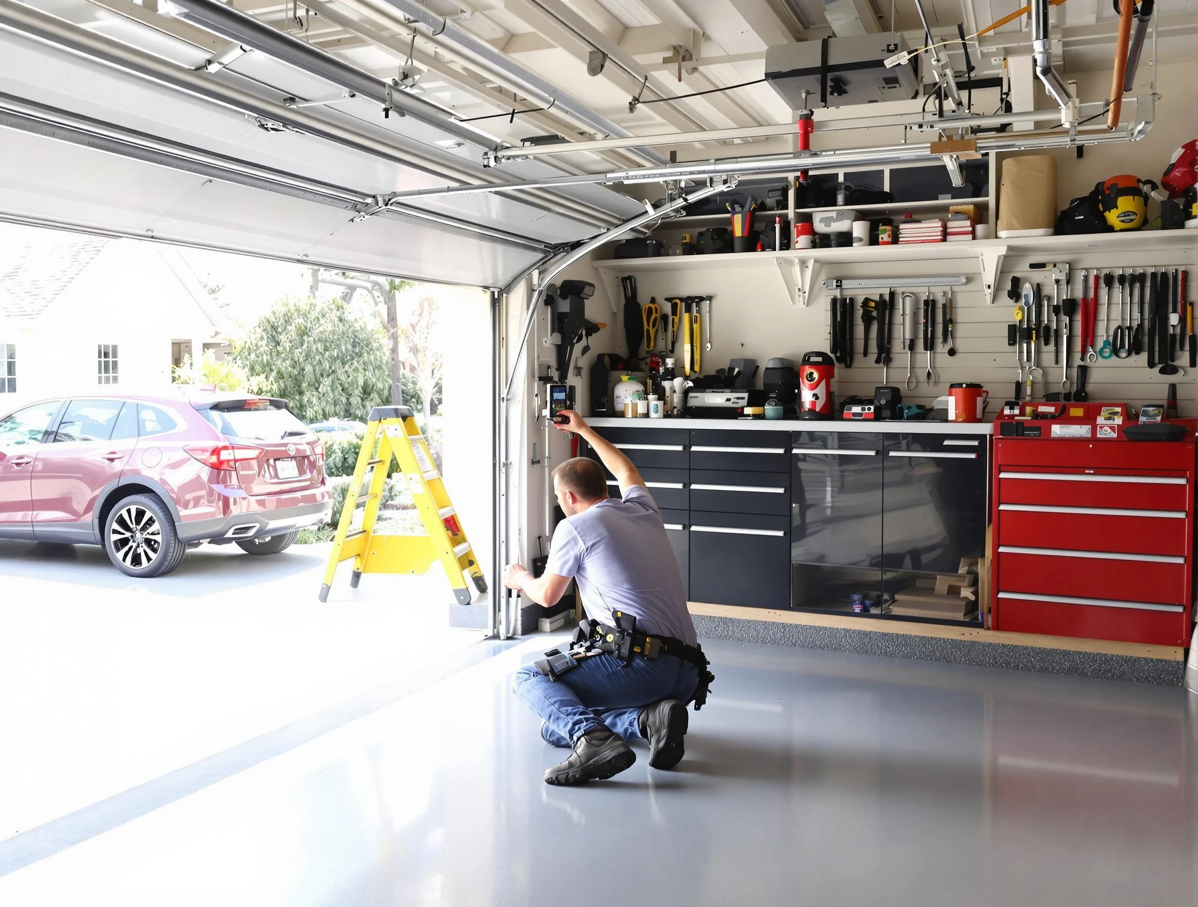 Local garage door repair service by Stoughton Garage Door Repair in Stoughton